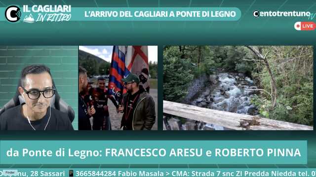 IL CAGLIARI IN RITIRO | Ponte di Legno, giorno 1: l'arrivo dei rossoblù