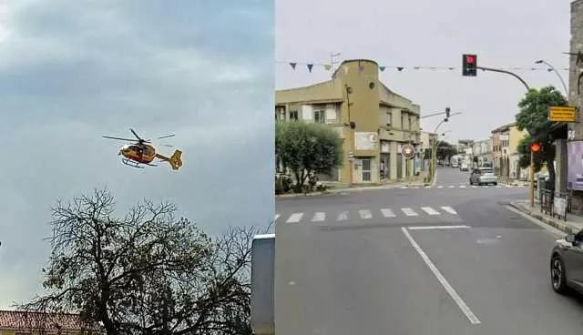 San Sperate Camion Investe Donna San Sperate, donna investita da un camion in via Cagliari: soccorsa con l'elicottero
