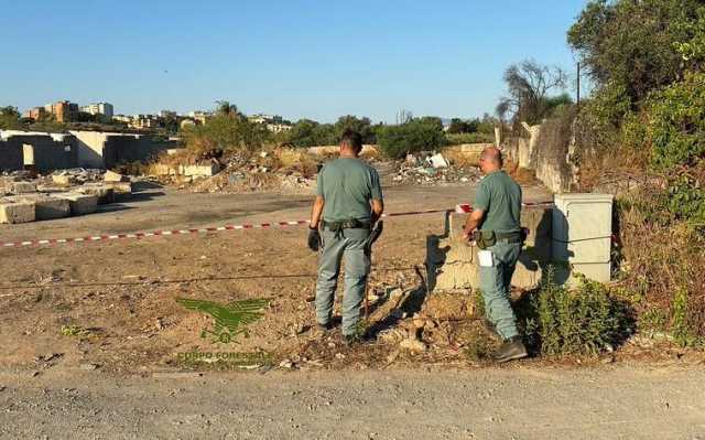 Sigilli a una discarica abusiva di 8000 mq a Selargius: scoperto giro illecito di smaltimento di rifiuti