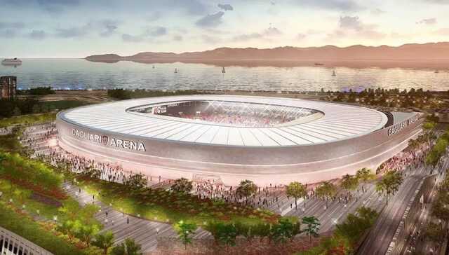 Nuovo stadio del Cagliari, dopo il sì del Comune ecco la candidatura agli europei del 2032