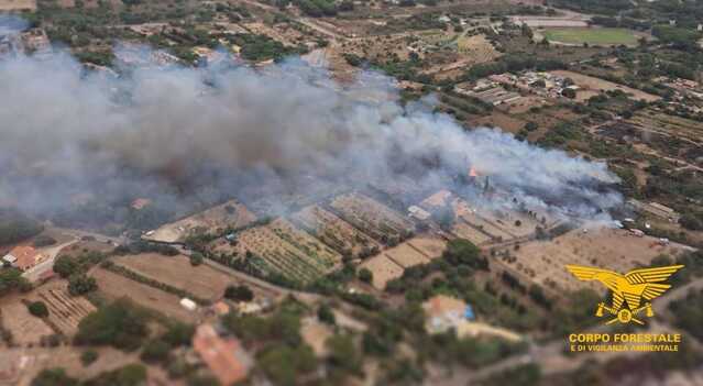 Stoppie date alle fiamme e mancato sfalcio di cunette, 170mila euro di multe nel Cagliaritano: i dati della Forestale