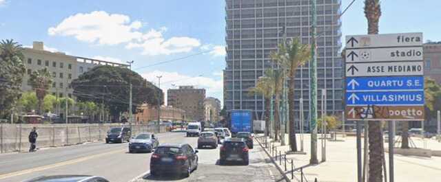 Cagliari, lavori metropoltana leggera: limite a 30 chilometri e divieto di sorpasso sul lungomare 
