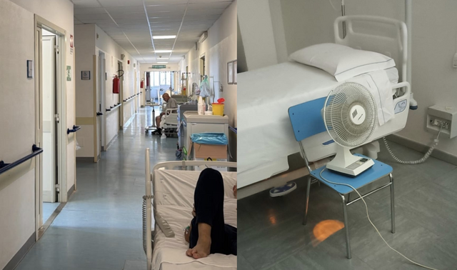 Ospedale di Nuoro nel caos, Nursing Up: "Pazienti ricoverati nei corridoi e personale allo stremo"