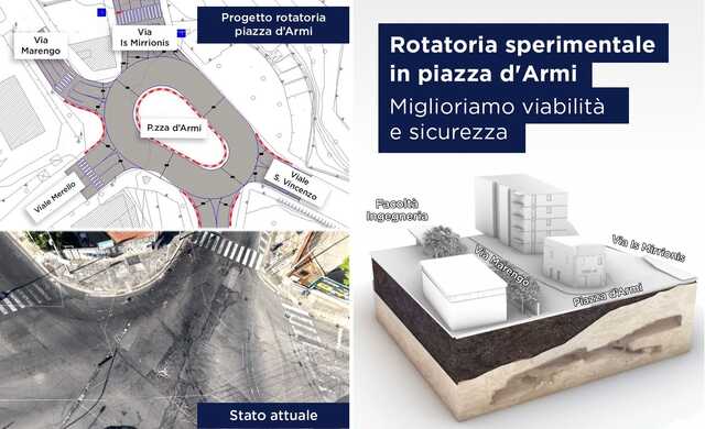 Cagliari, il sindaco Zedda presenta la nuova piazza d'Armi: i lavori partono la prossima settimana