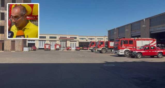 Cagliari, Vigili del fuoco in stato d'agitazione per la nuova organizzazione: "Si rischiano turni scoperti"