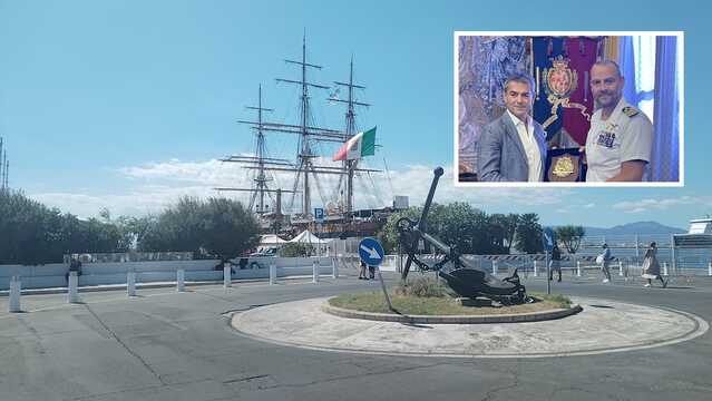 Cagliari, l'Amerigo Vespucci incanta al molo Ichnusa: "Grande onore per la città"