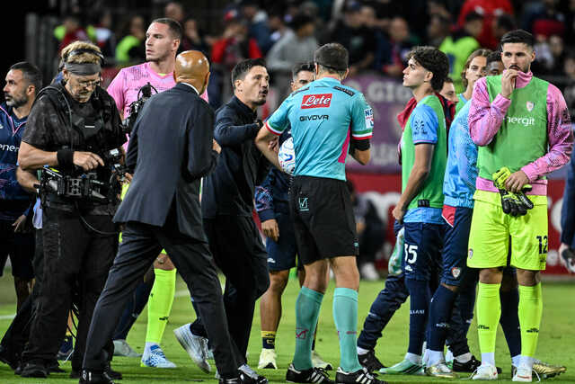 Cagliari - Juve, una giornata di squalifica per Pisacane e Spalletti dopo il rosso
