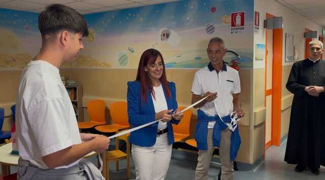 "Trasformiamo il dolore in colore", al microcitemico di Cagliari stanze più accoglienti per i bambini