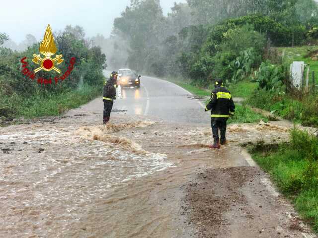 Il maltempo colpisce la Sardegna: nubifragi nel nord, temporali improvvisi e forte vento 