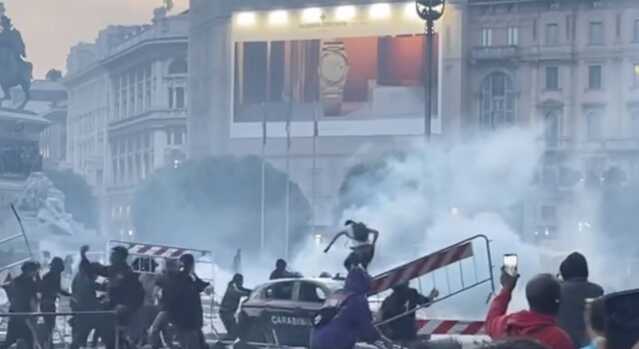 Guerriglia a Milano, fermati 200 giovani: Meloni convoca una riunione sull'ordine pubblico (Video)