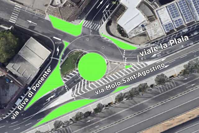 Nuova rotatoria a Cagliari per i lavori della metro: spento il semaforo e limite 30 km/h, ecco dove
