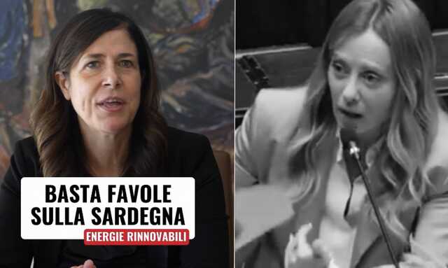 Todde a Meloni: "Basta raccontare favole sulla Sardegna, ok alla transizione energetica ma non sulla testa dei sardi"