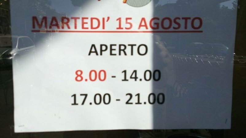 Apertura Supermercato