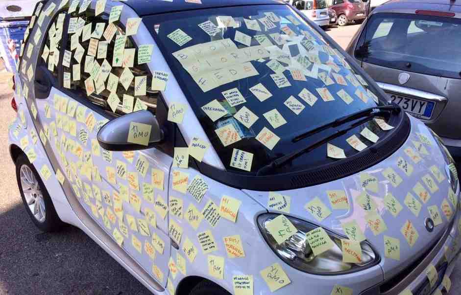 Auto Post It Cagliari