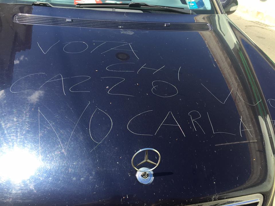 Auto Sfregiata