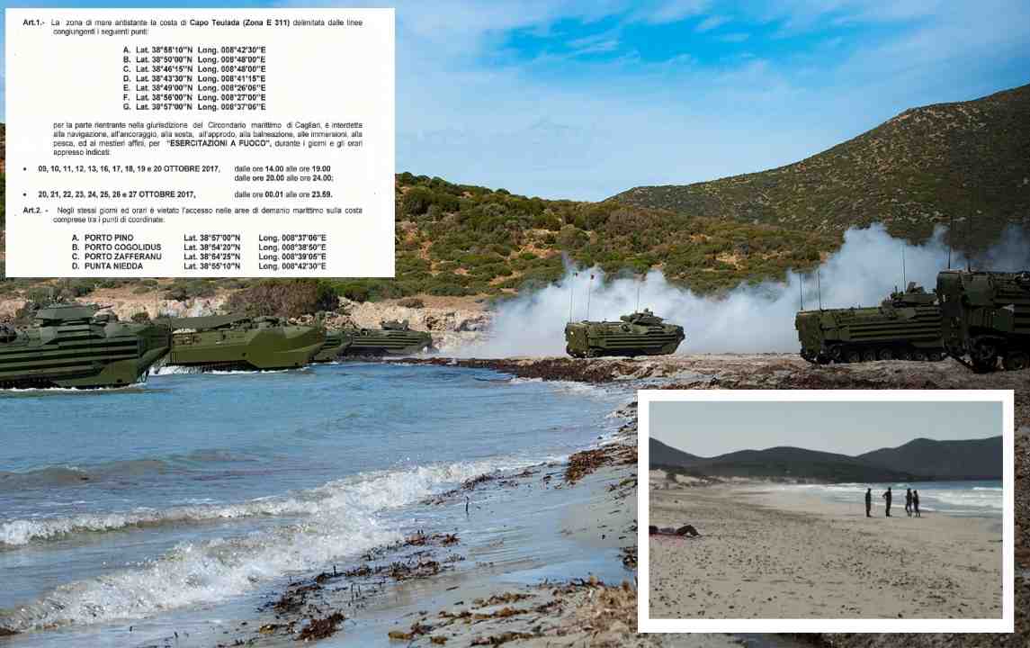 Esercitazioni Militari A Teulada