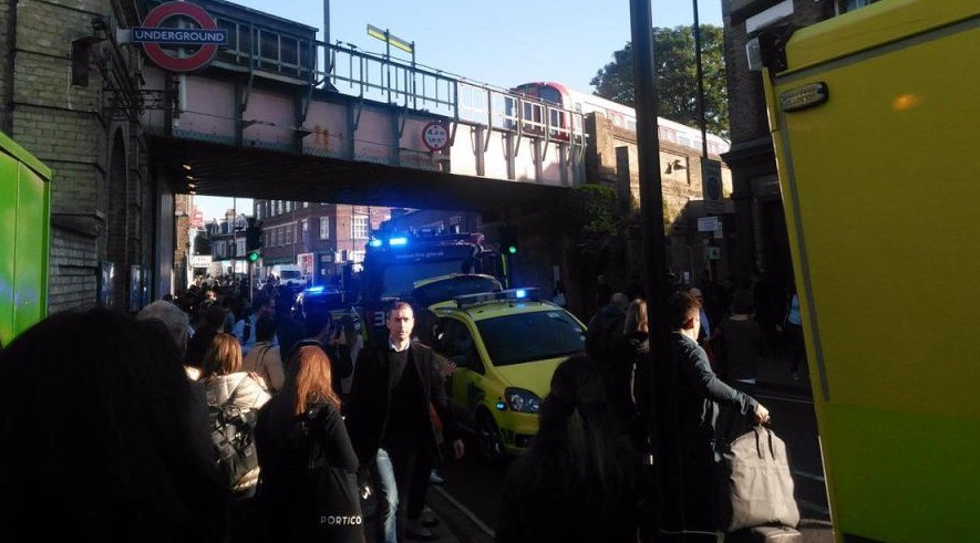 Esplosione Londra