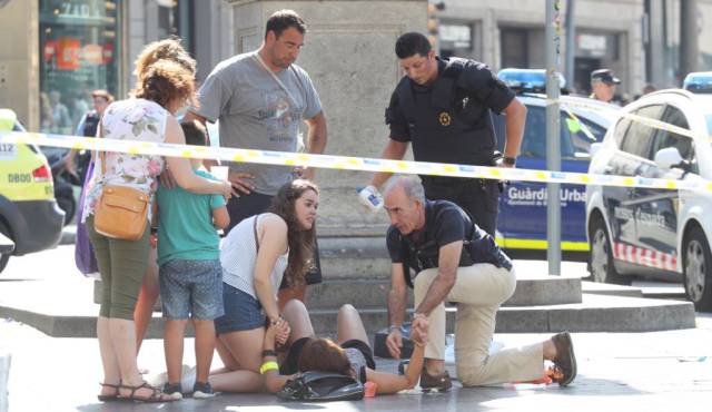 Feriti Rambla Barcellona