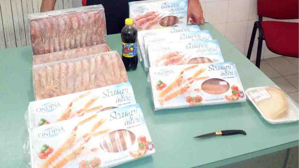 Gamberoni Tagliato