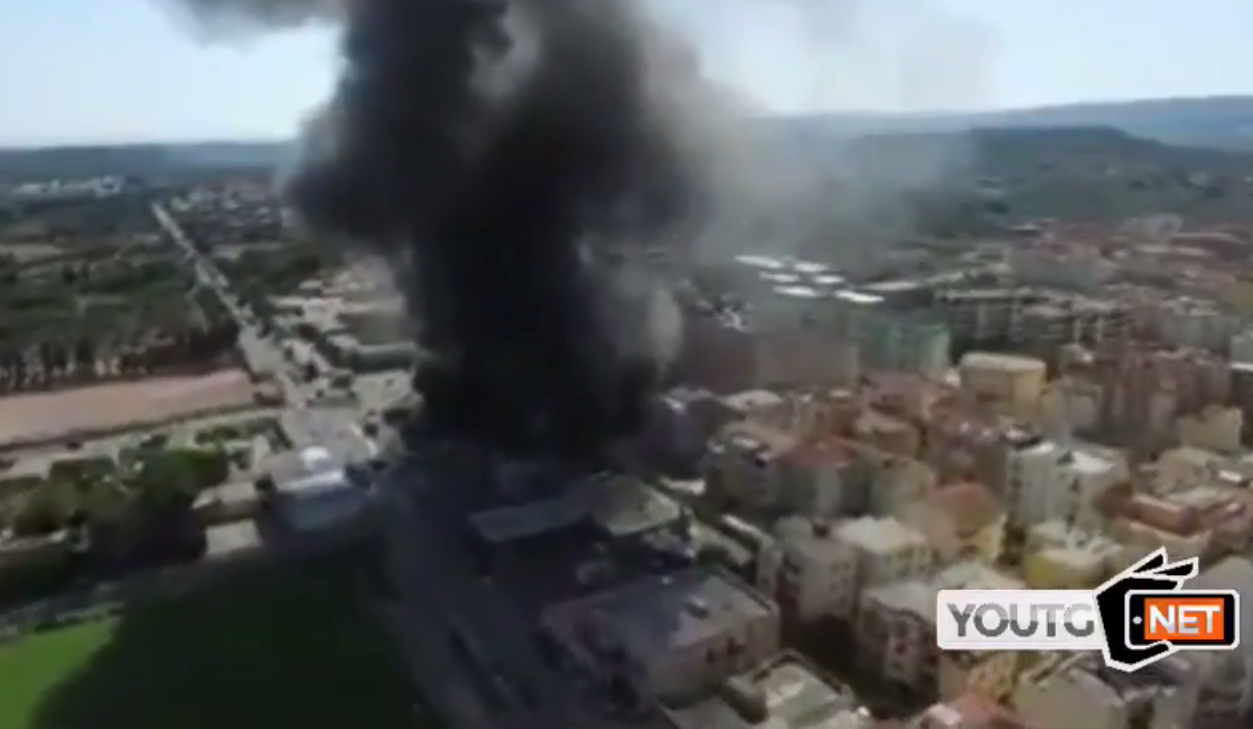 Incendio Alghero