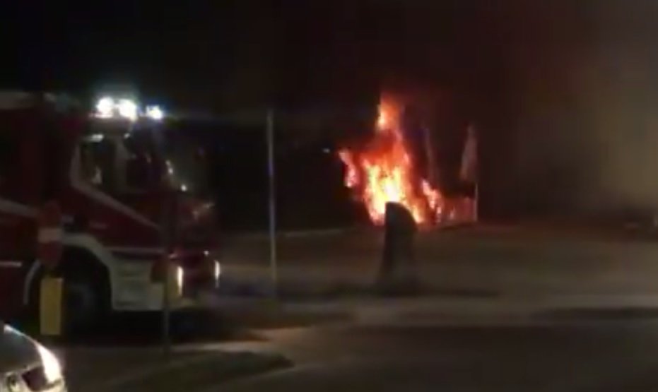 Incendio Alghero Foto