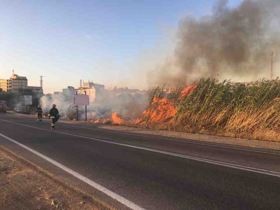 Incendio Santa Gilla