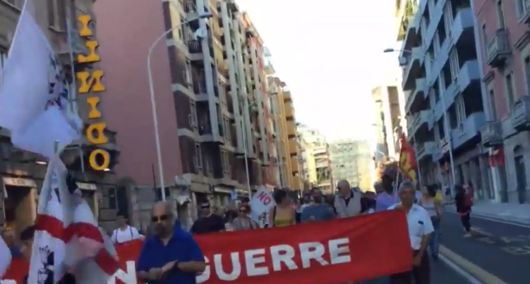Manifestazione Via Sonnino 2