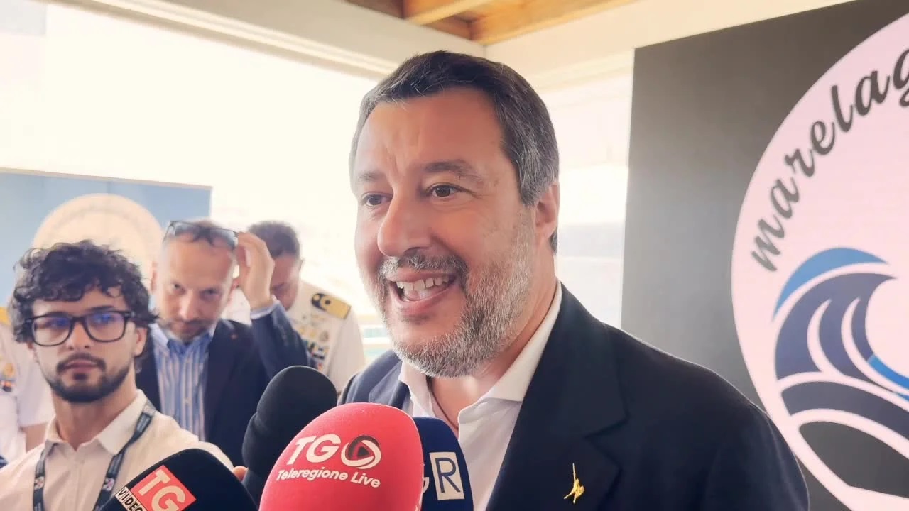 Salvini in Sardegna: 
