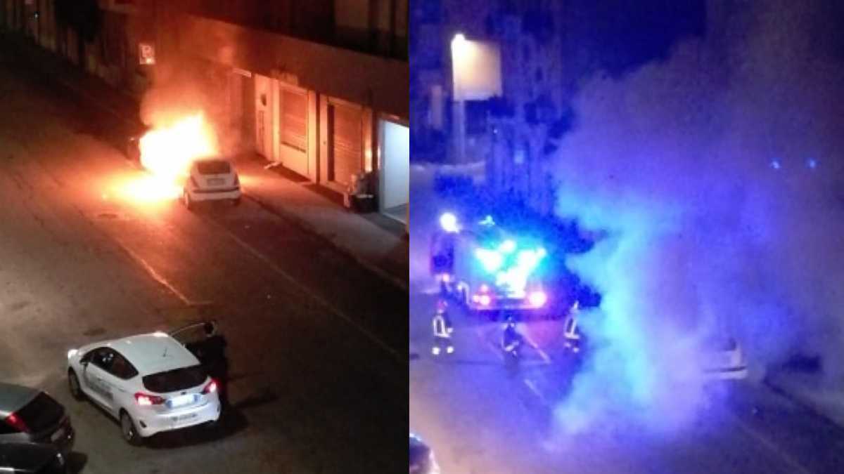 incendio-auto-viale-monastir