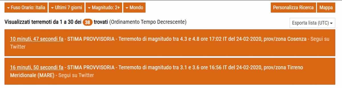 Ingv-calabria