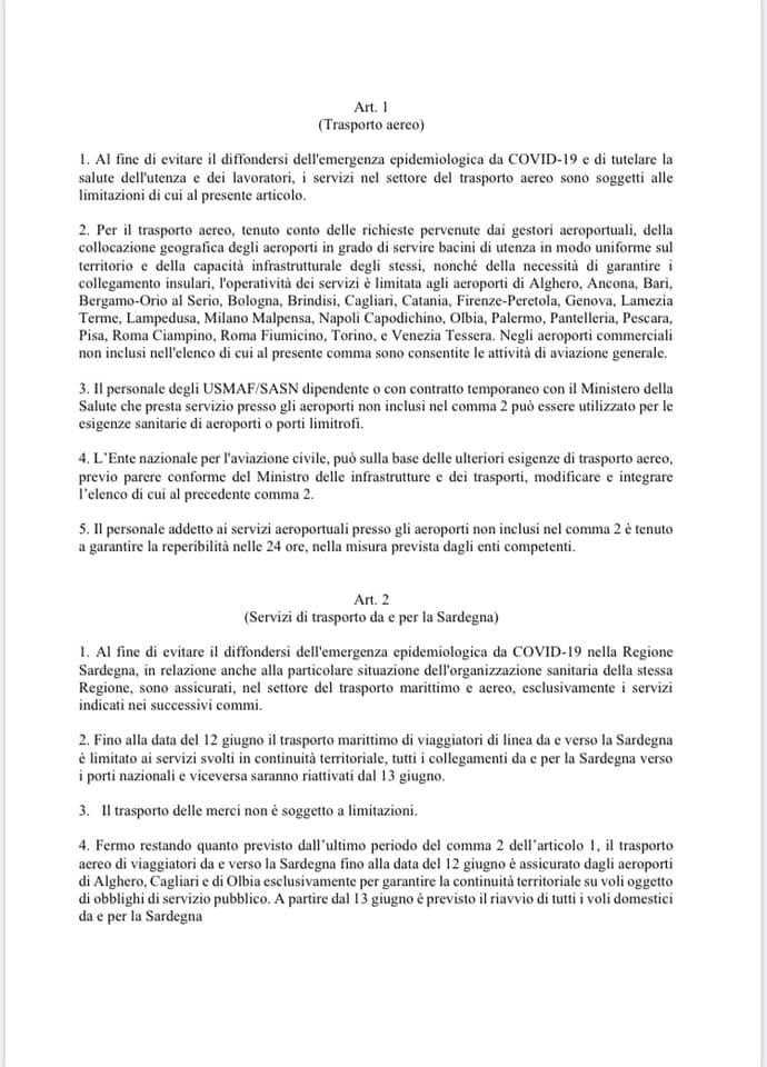 Decreto-trasporti