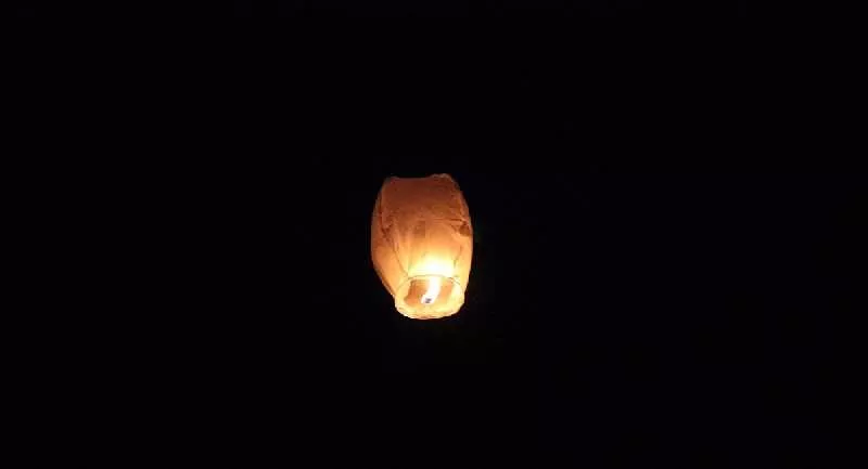  Lanterne volanti a Villasimius, le guardie ambientali