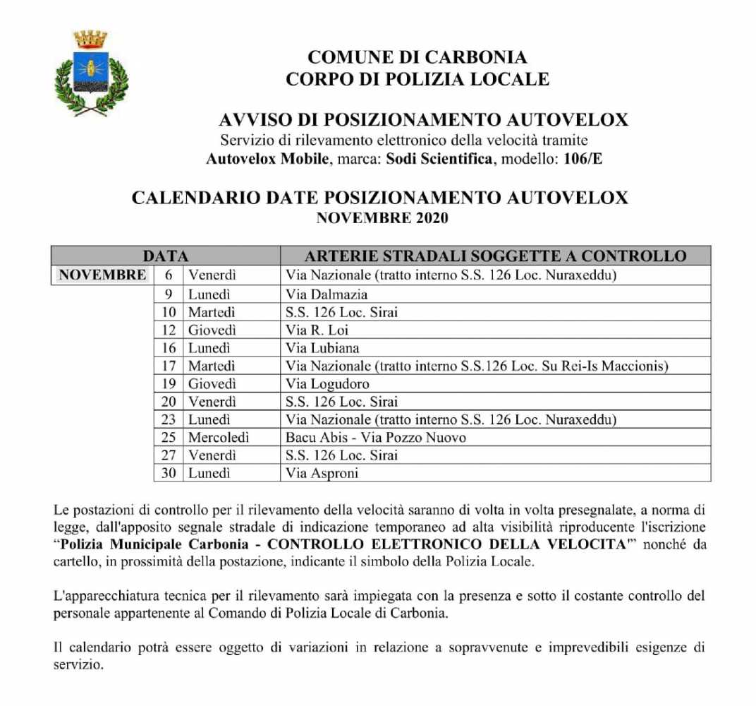 Autovelox-carbonia