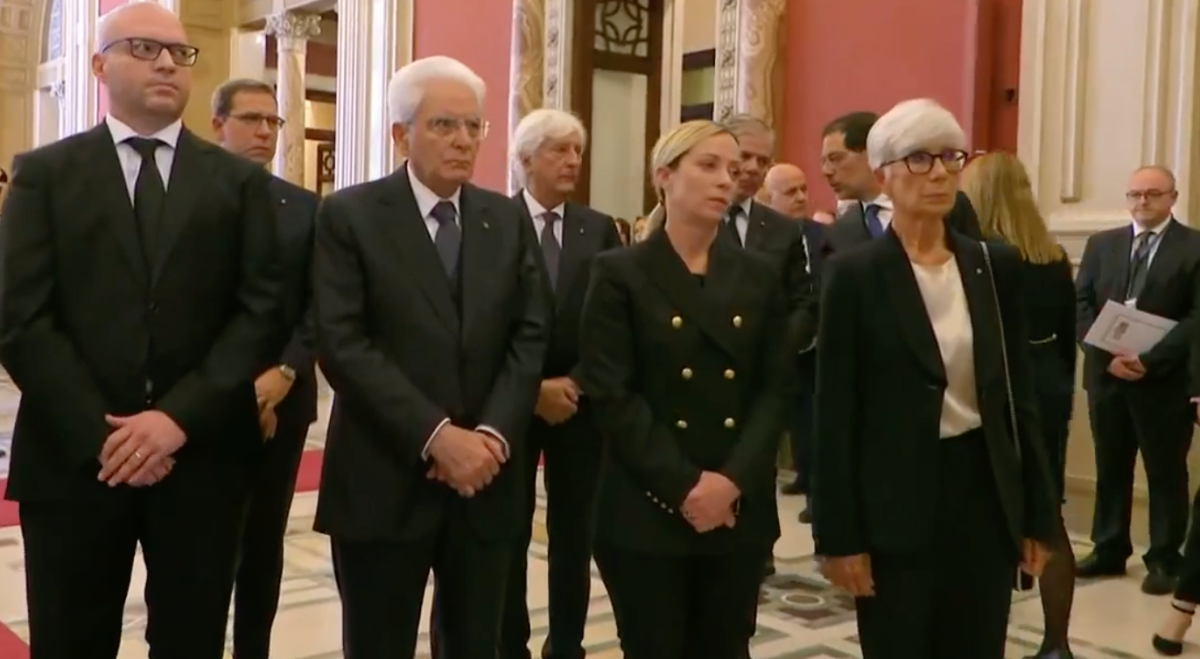 Meloni E Mattarella Al Funerale Meloni-e-Mattarella-al-funerale