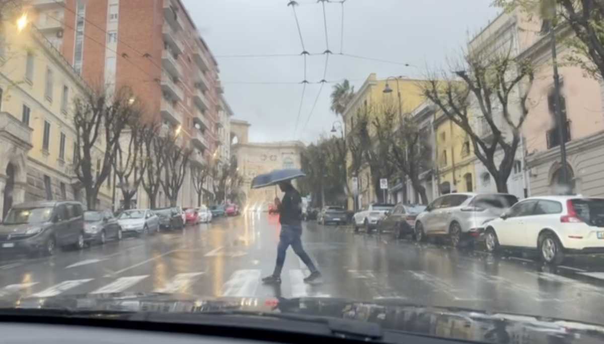 pioggia-cagliari-viale-regina-elena