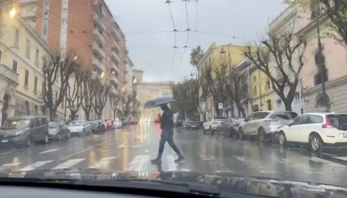 pioggia-cagliari-viale-regina-elena