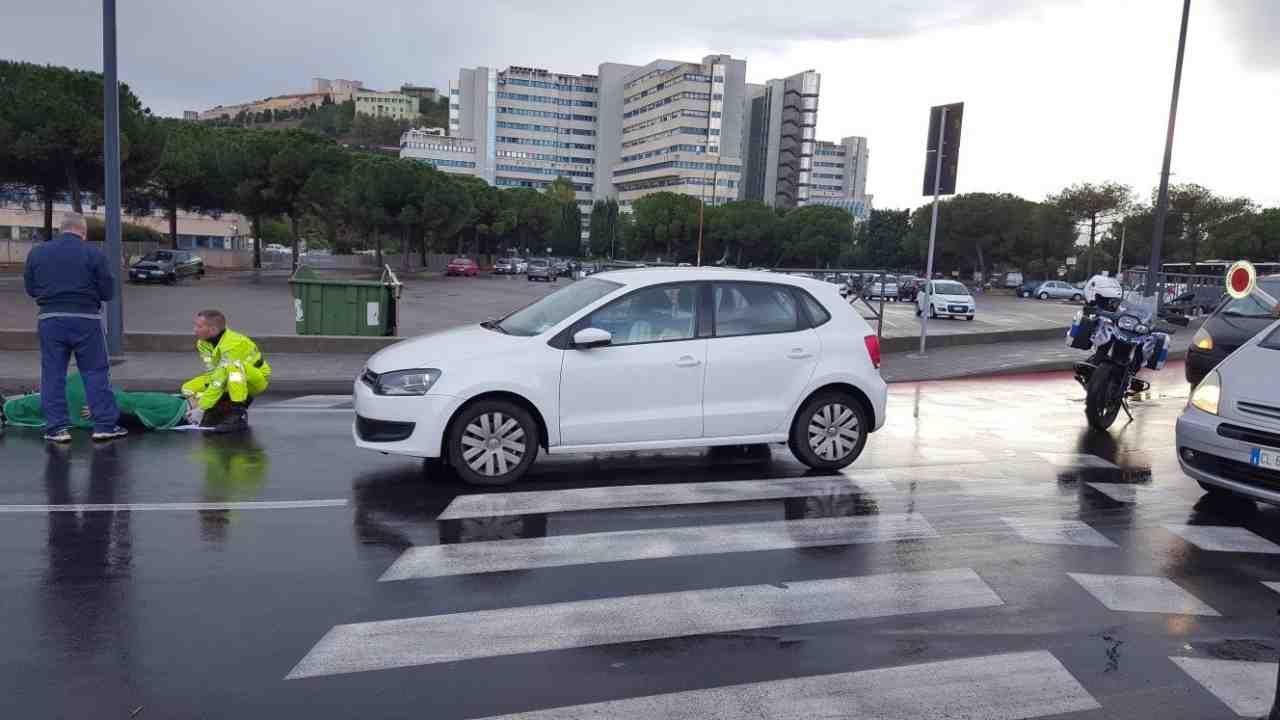 Incidente Rotonda Brotzu Pm