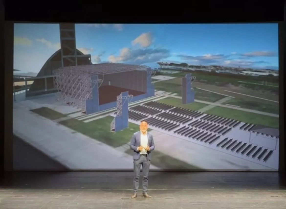 Teatro Del Mare Render Nervi A Cagliari nasce il